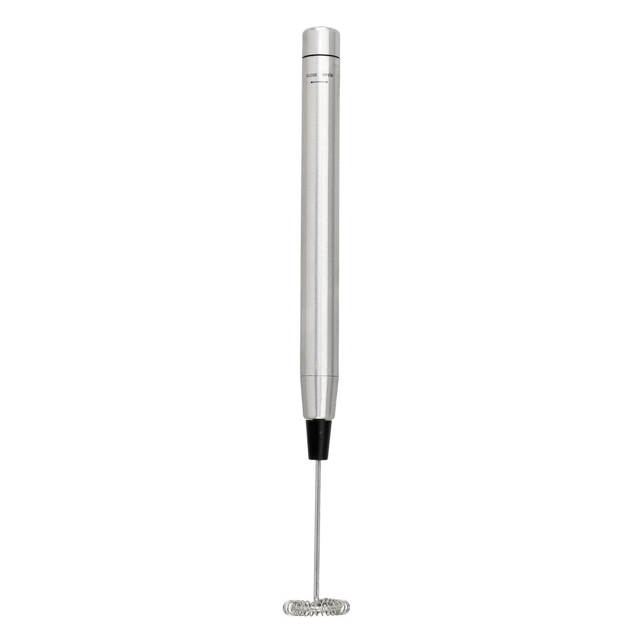 La Cafetière Battery Powered Milk Frother, Stainless Steel