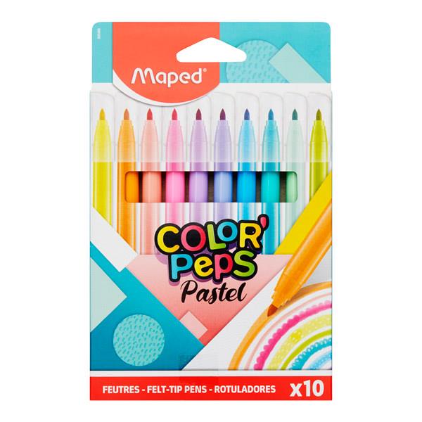 Maped Colour Peps  Pastel Markers 10pk