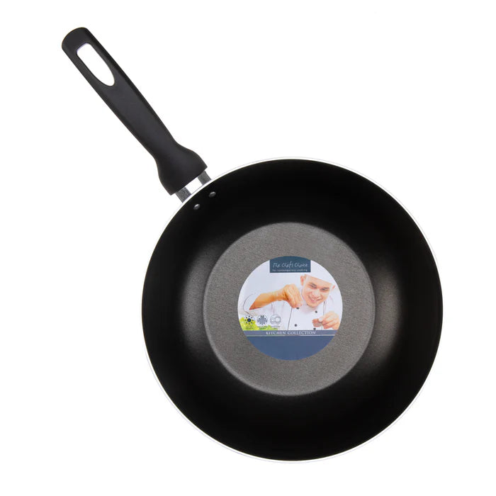 Chefs Choice 28cm N/S Wok Pan