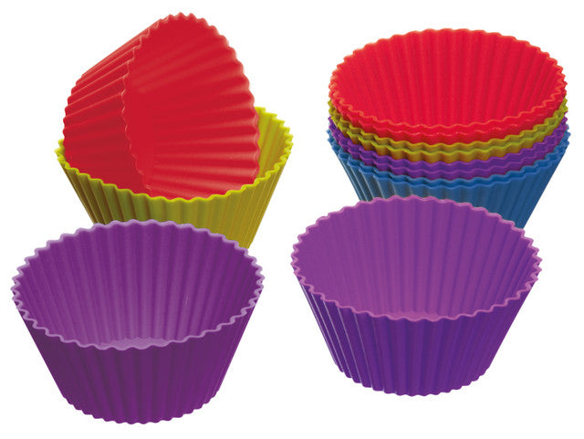 12Pce Silicone Cupcake Cases
