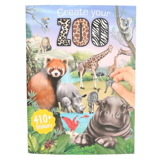 Create Your Zoo Colouring Book