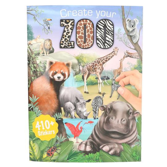 Create Your Zoo Colouring Book