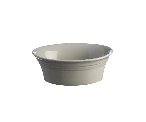 18cm Oval Grey Pie Dish