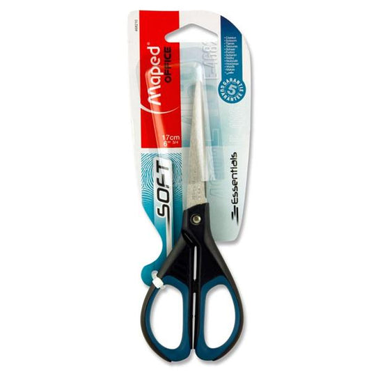 Maped Essentials 17Cm Soft Grip Scissors