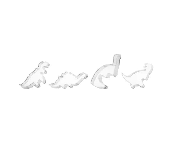 Set Of 4 Dinosaur Cookie Cutters