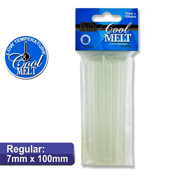 Icon Craft 12pk Cool Melt Glue Gun Refills Regular