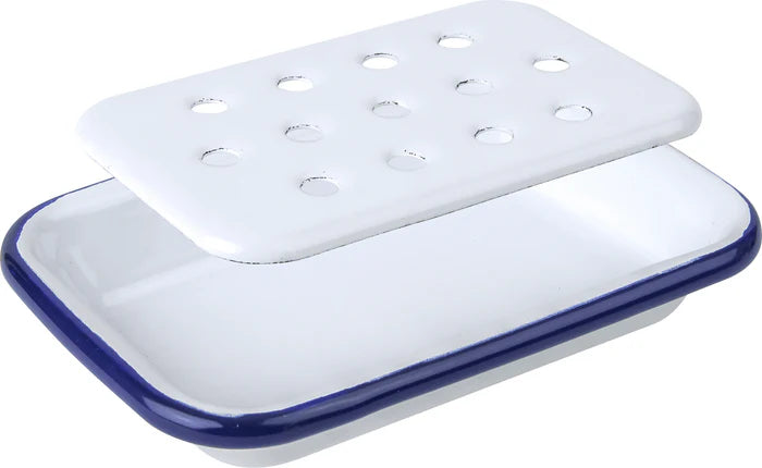 Enamel Soap / Trinket Dish