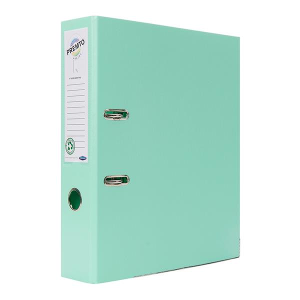 Premto Pastel A4 Pp Lever Arch File Mint Magic