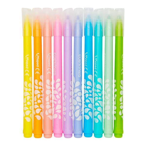 Maped Colour Peps  Pastel Markers 10pk