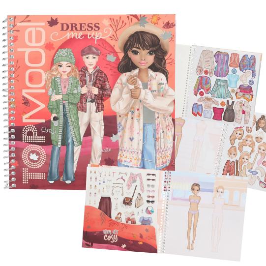 Top Model Dress Me Up Stickerbook Cosy
