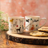 Mug Cat Fluted Miska