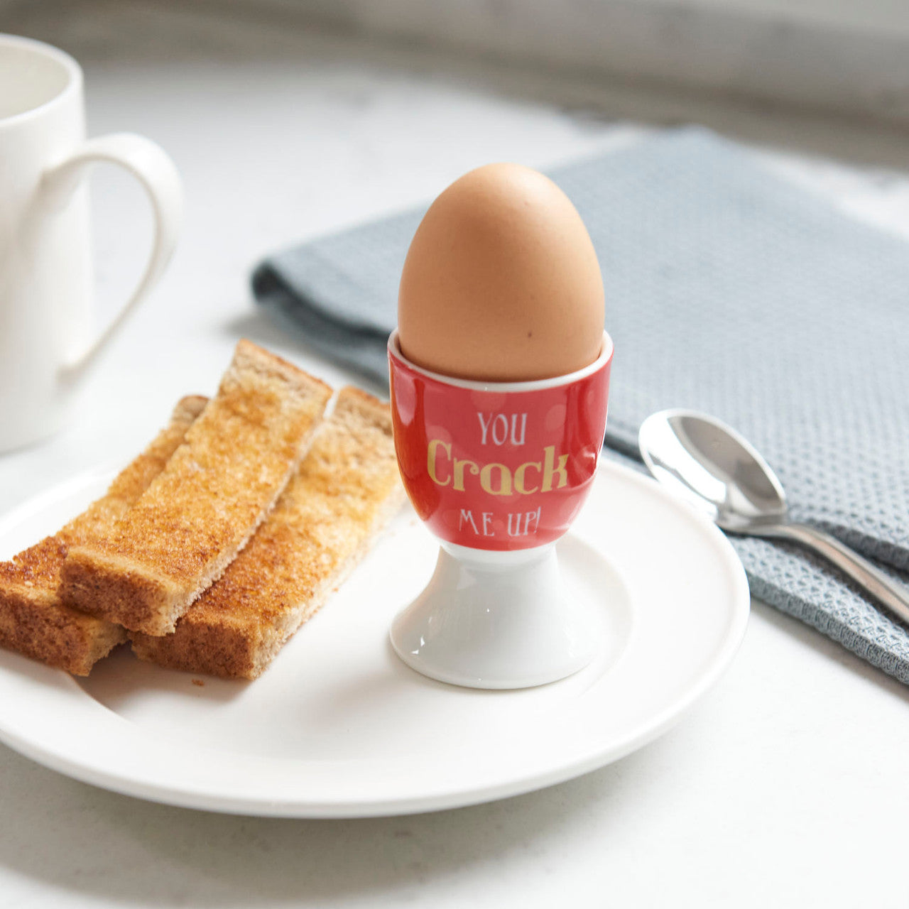 You Crack Me Up Egg Cup
