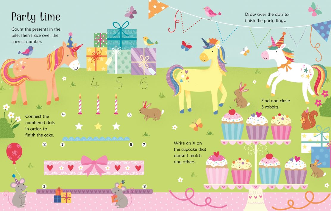 Wipe Clean Unicorn Activities
