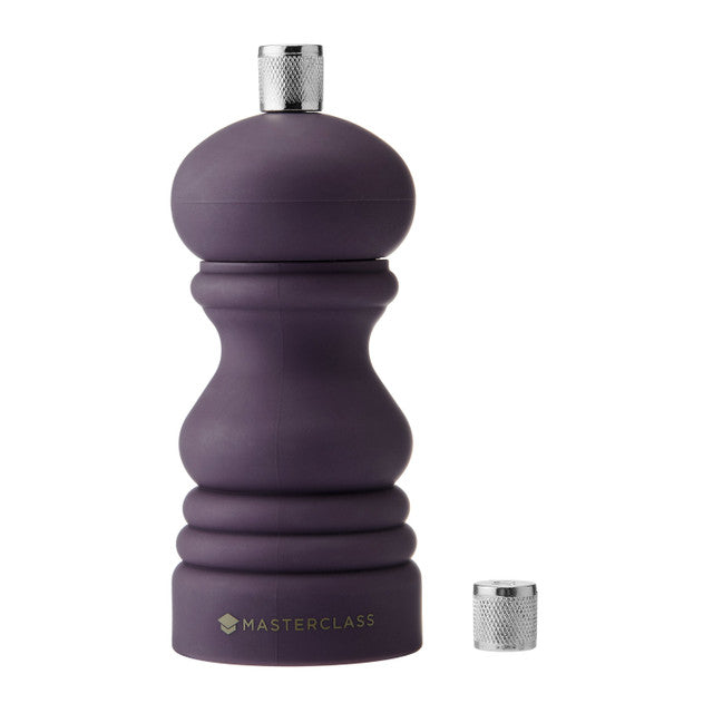 12cm Salt/Pepper Mill Purple Soft Touch