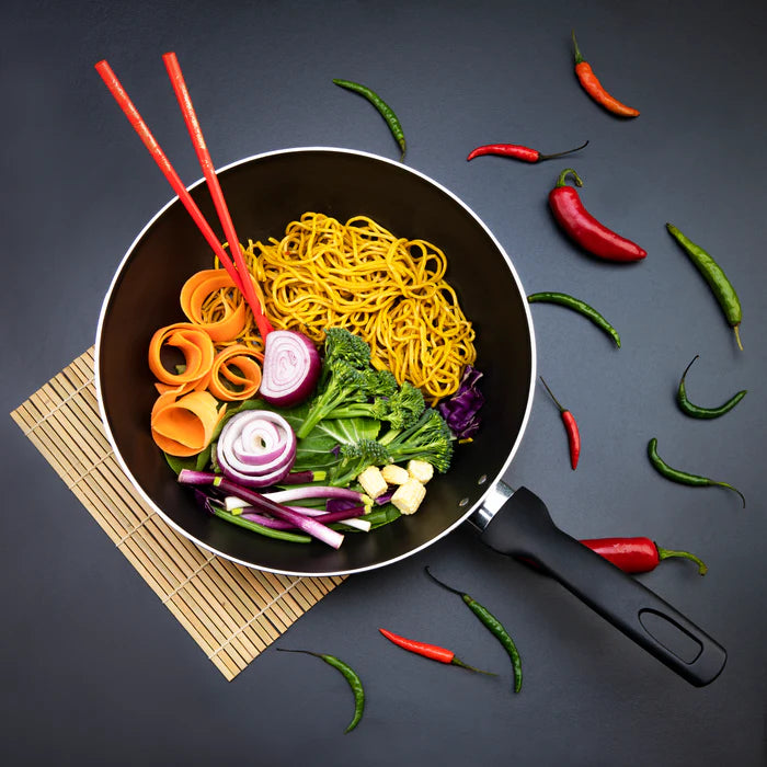 Chefs Choice 28cm N/S Wok Pan