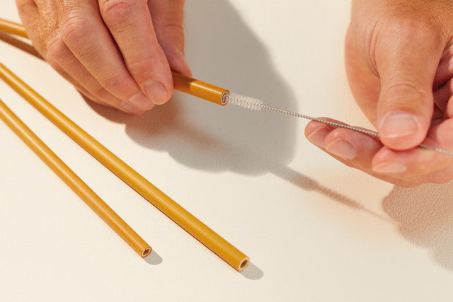 10pk Bamboo Straws Reusable
