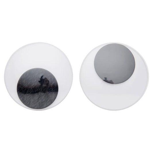10Cm Goggly Eyes 2Pk