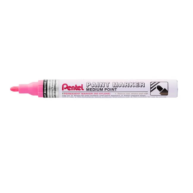 Pentel Paint Marker Pink Medium Nib
