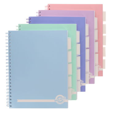 A4 Project Book 5 Dividers