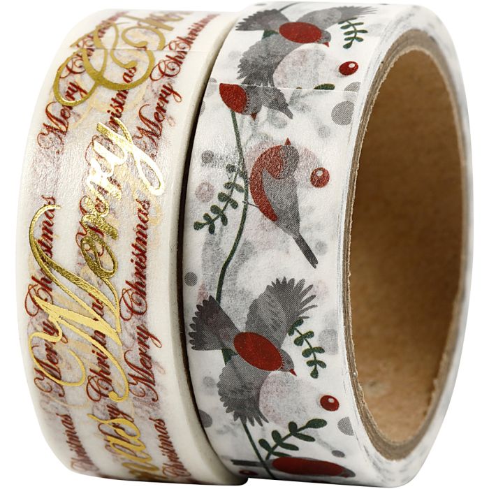 Christmas Washi Tape 2pk