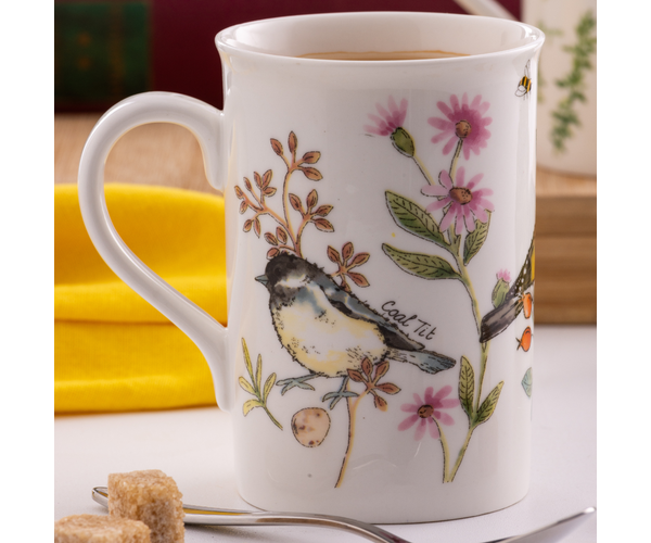 MUG GARDEN BIRDS BLUEBELL