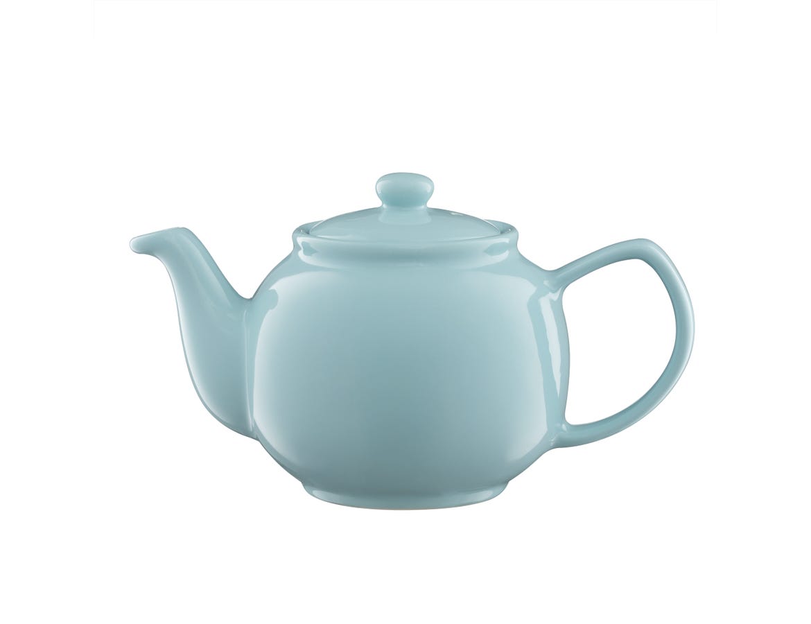 6 Cup Tea Pot Pastel Blue