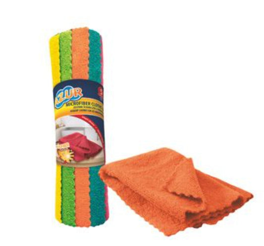 5pk Azur Microfibre Cloths