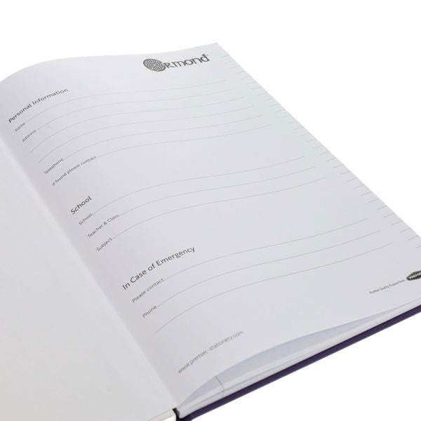 Ormond A4 Hardback 5pk