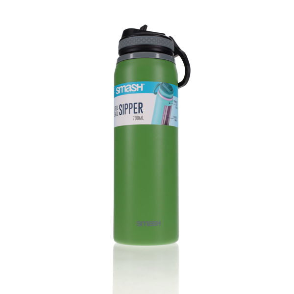 Smash 700ml Steel Sipper Bottle Camo