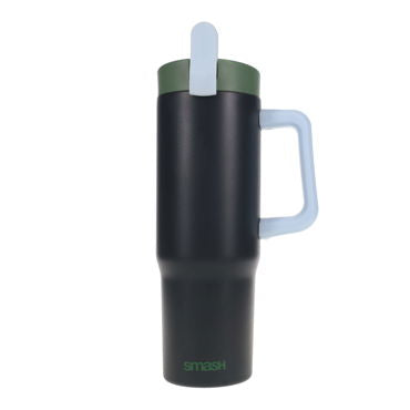 Smash 860ml Stainless Steel Bottle Charcoal