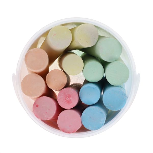 World of Colour
Bucket 15 Jumbo Sidewalk Chalk Coloured