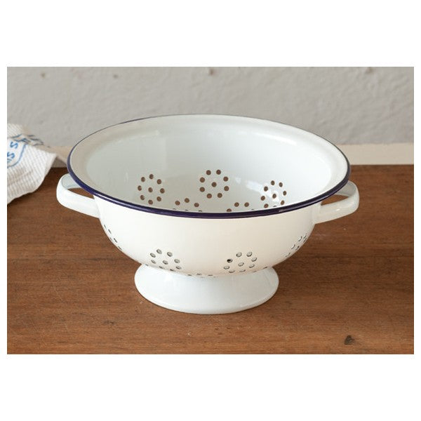 24Cm Enamel Colander