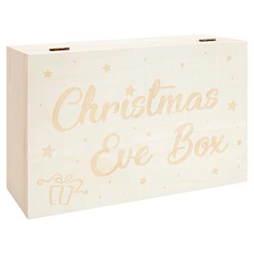 Christmas Eve Wooden Craft Box 300x195x130mm