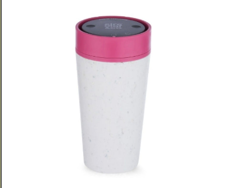 Circular Travel Mug 12oz Lotus Pink