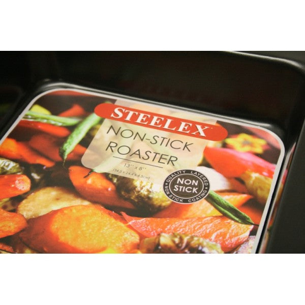 Steelex 13In Roaster Medium Non Stick