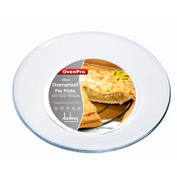 25cm Ovenproof OvenPro Glass Plate