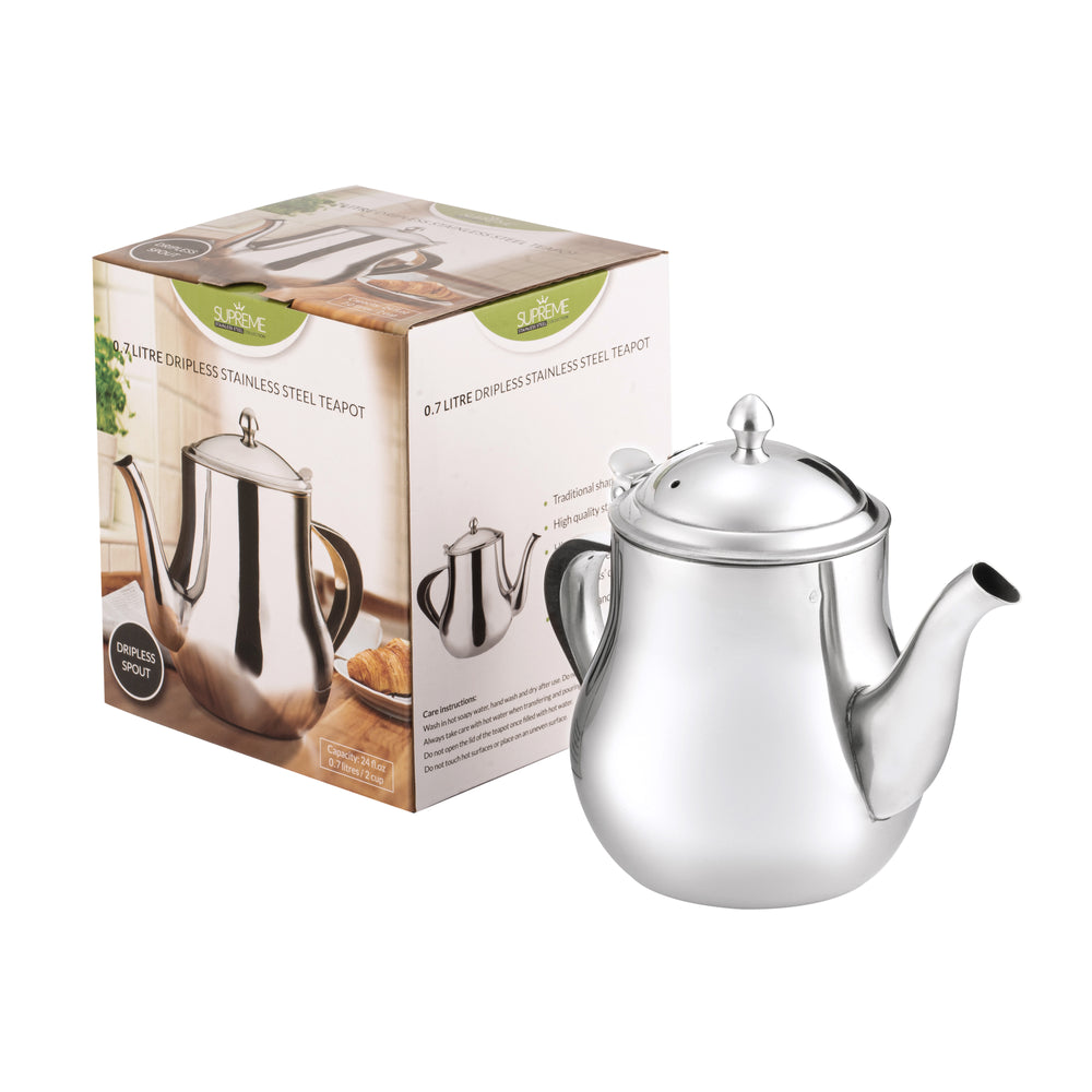 24oz Stainless Steel Teapot