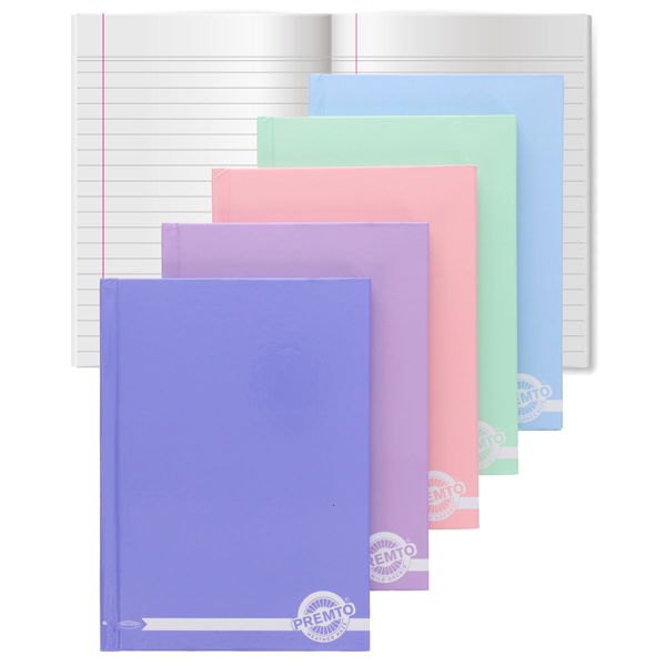 A5 HARDBACK NOTEBOOK PASTEL