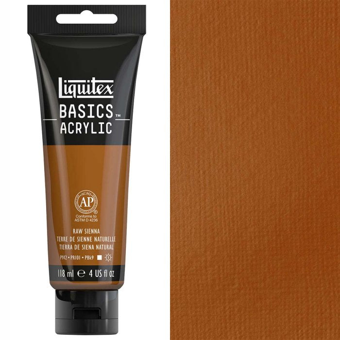 Liquitex Basics Acrylic 118Ml Raw Sienna