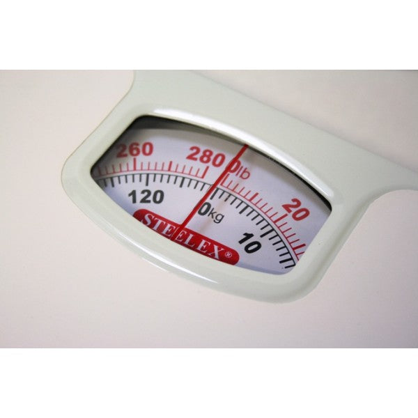 White Bathroom Scales Steelex
