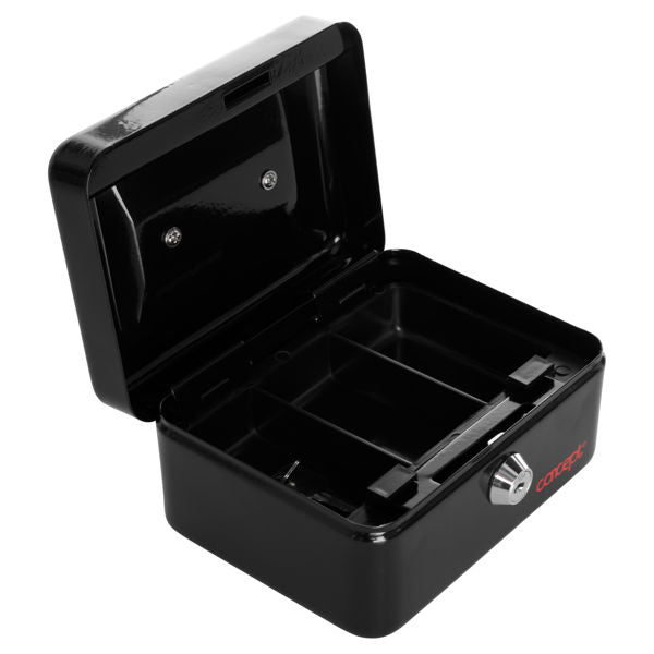 Concept 6in Cash Box Black
