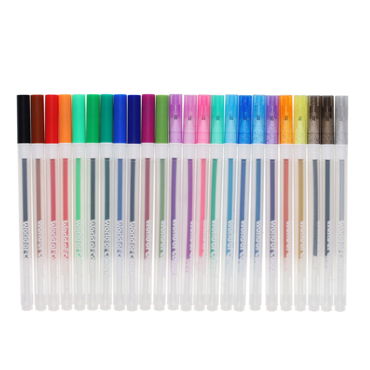 24 Gel Pens World Of Colour