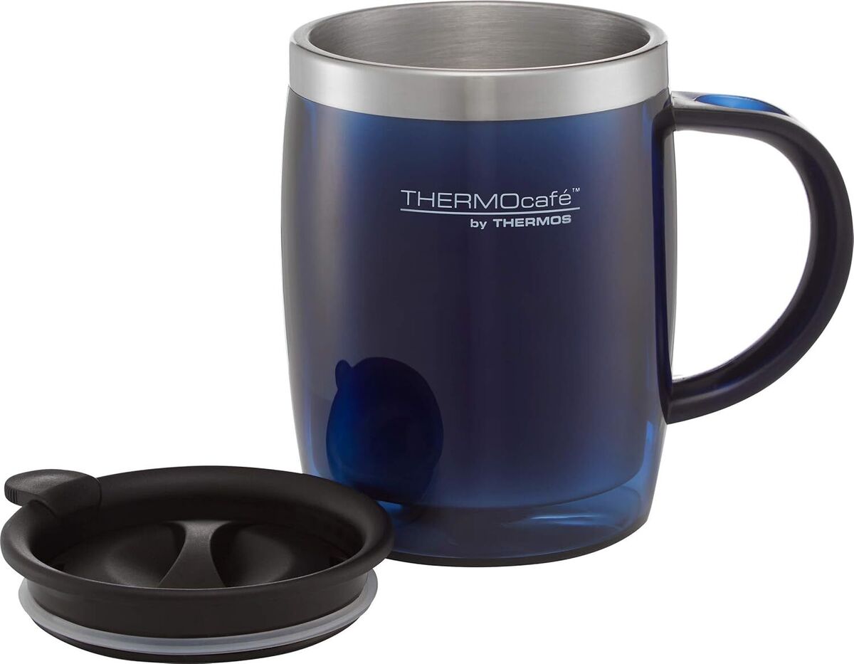 Thermocafe 450Ml Soft Touch Desk Mug Navy