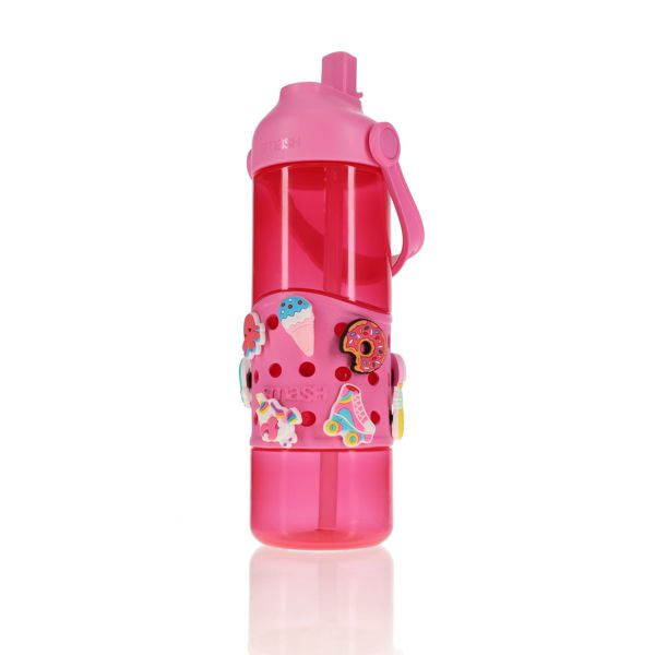 750ml Bottle Pink With 10 Charms