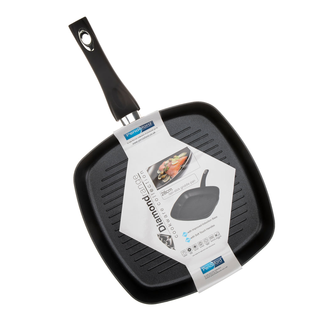 28CM N/S GRIDDLE PAN Square