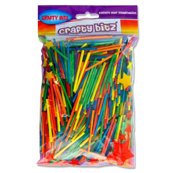 75g Coloured Matchsticks
