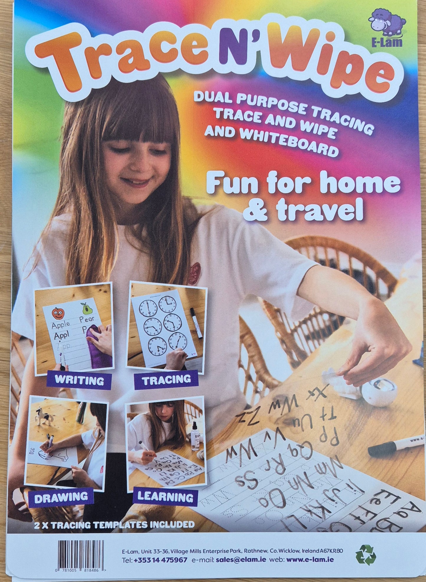 Trace N Wipe A4