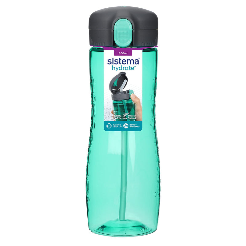800Ml Teal Tritan Quick Flip
