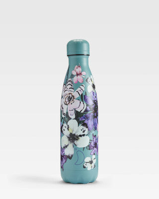 Chillys 500Ml Bottle Feathered Florals