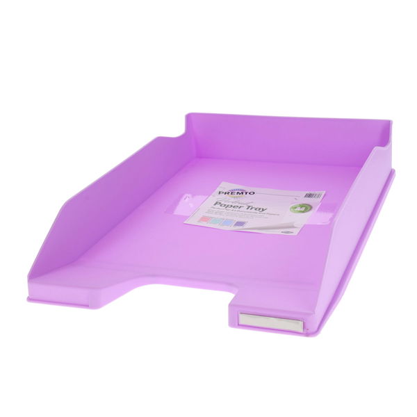 Premto A4 Paper Tray Wild Orchid